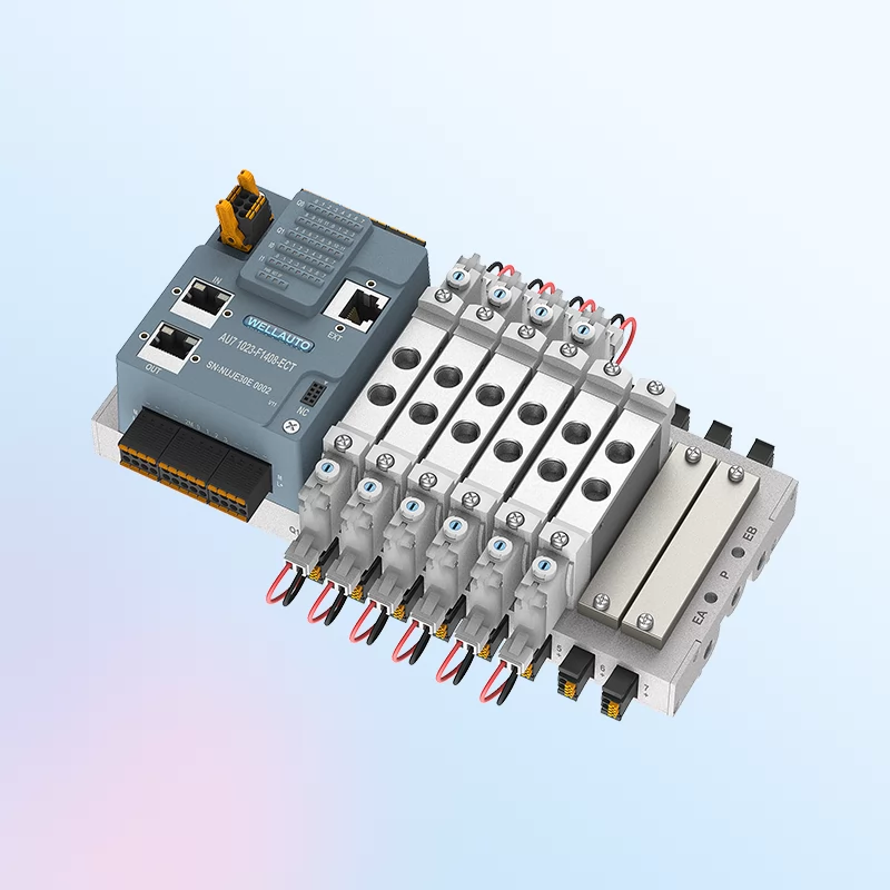 直插式总线汇流板应用于包装设备