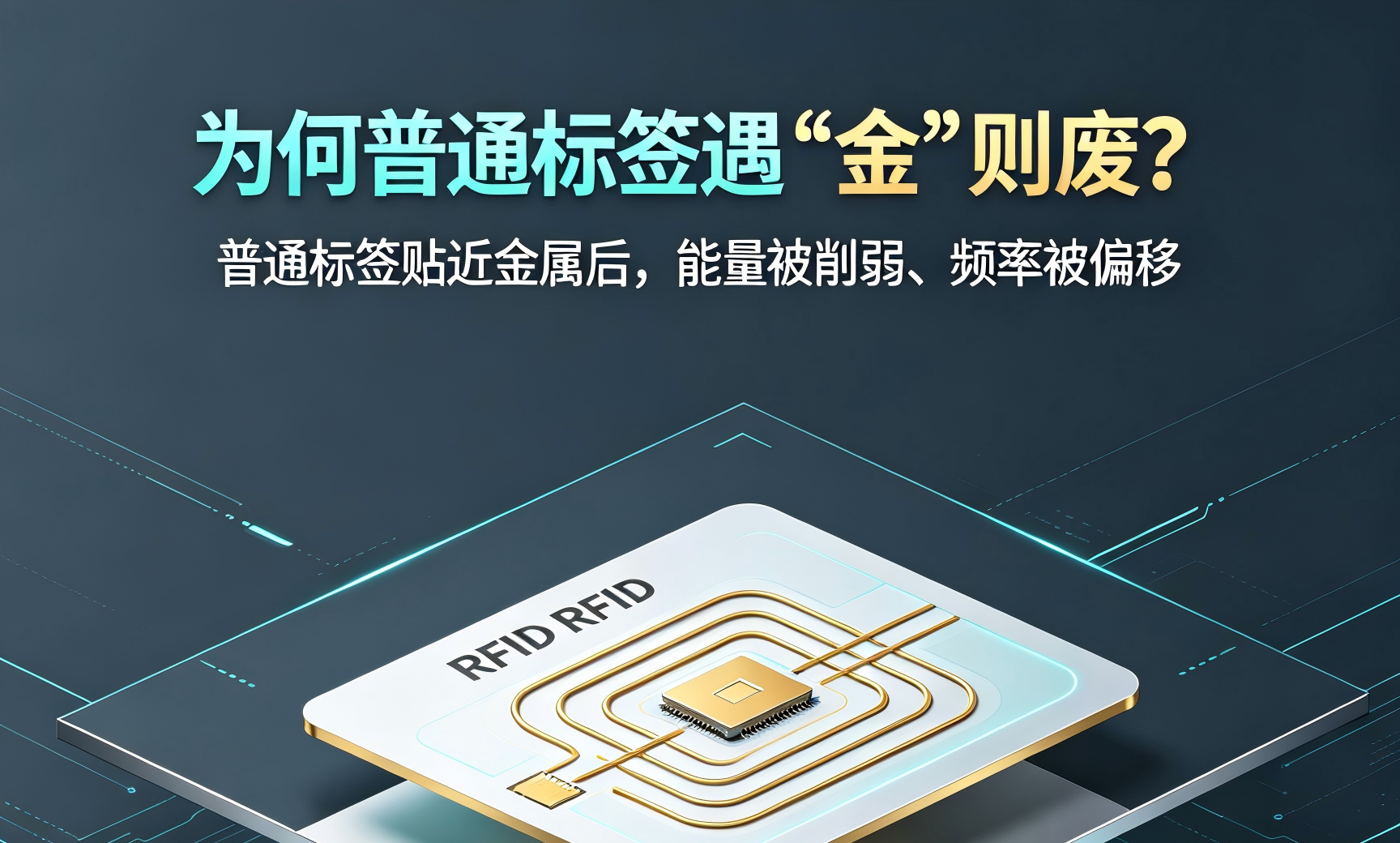 从涡流抑制到微带贴片：深度解析抗金属RFID标签原理差异，兼谈华茂工业级方案优势